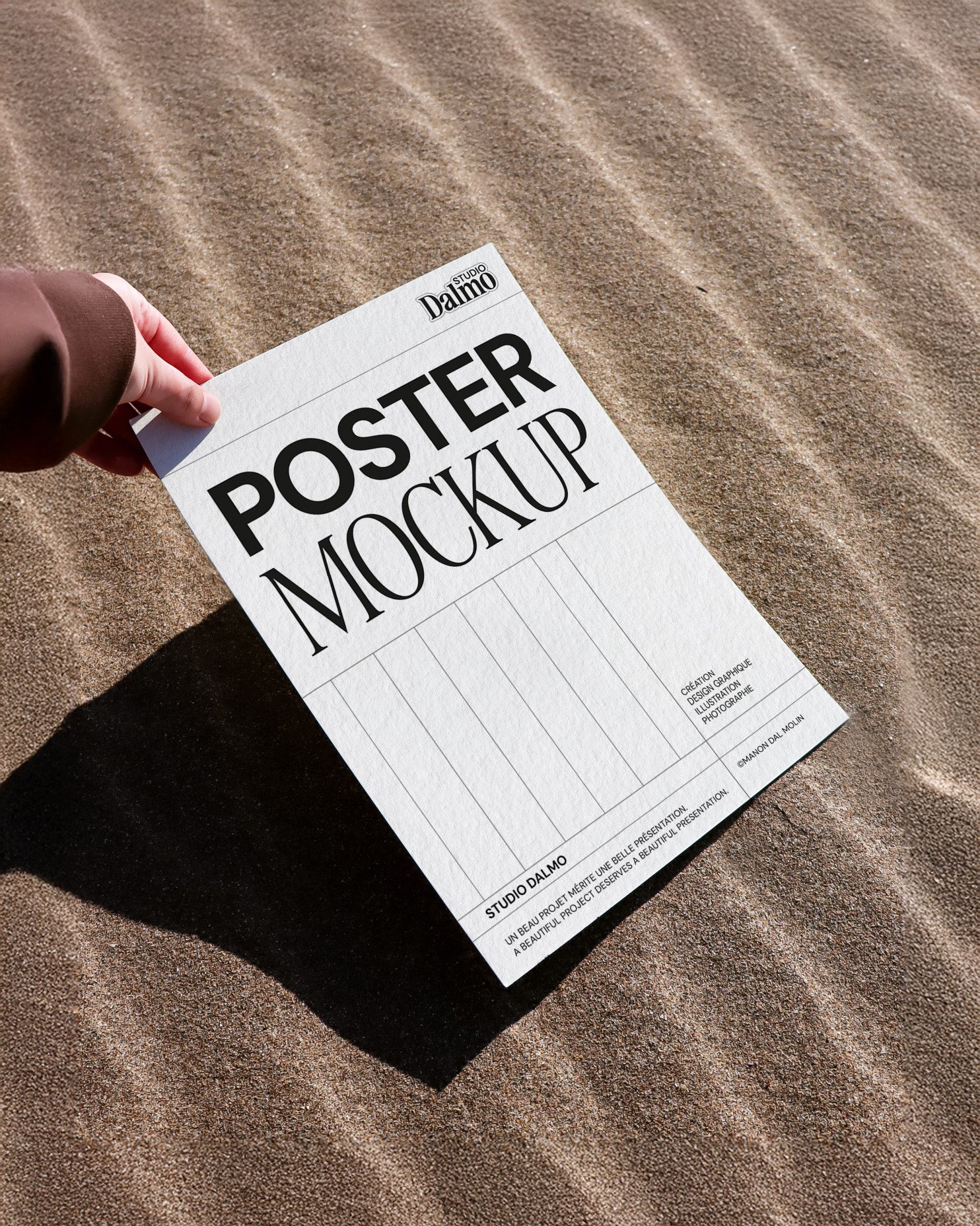 MOCKUP - PAPER, SAND & SUN