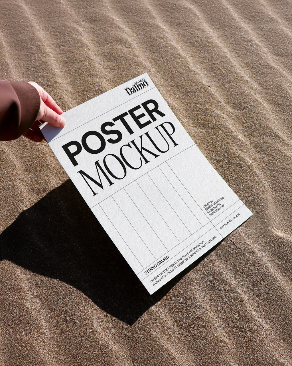 MOCKUP - PAPER, SAND & SUN