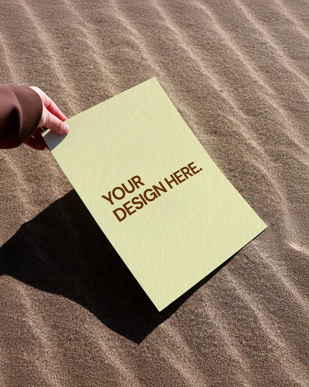 MOCKUP - PAPER, SAND & SUN