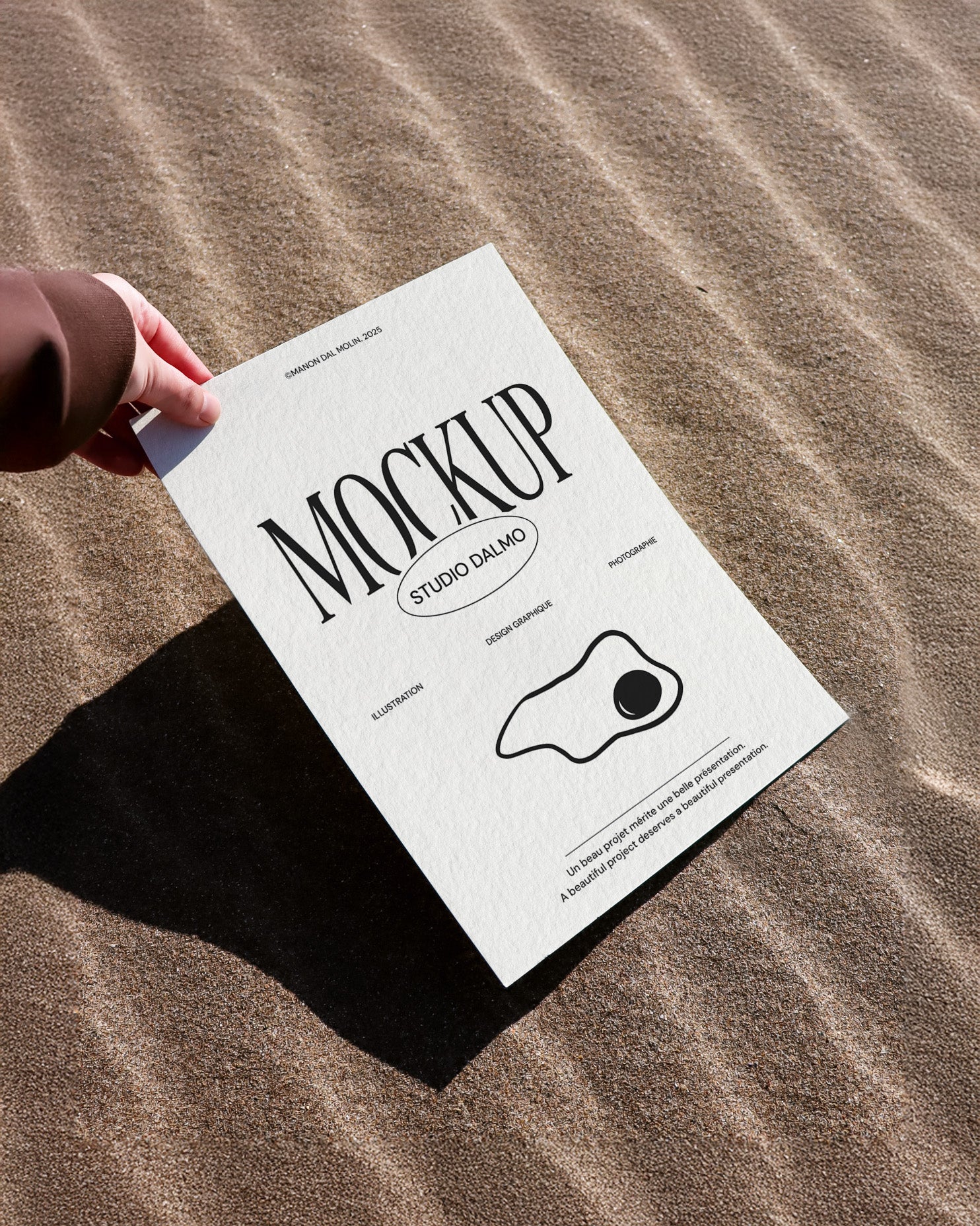 MOCKUP - PAPER, SAND & SUN